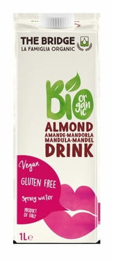 مشروب اللوز 3% طبيعي خالي من الغلوتين 1000 مل EKO THE BRIDGE